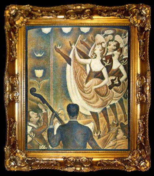 framed  Georges Seurat Le Chahut,, ta009-2